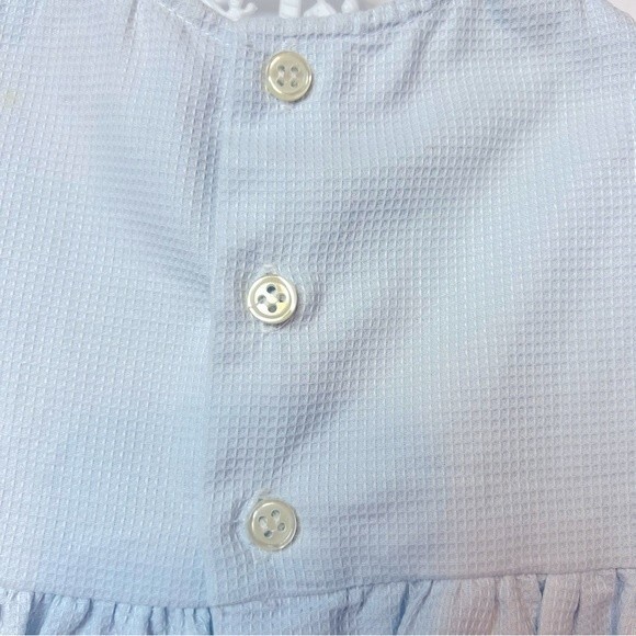 Sophie Dess Creations Paris Dress Light Blue Size 3 Months - Picture 5 of 7